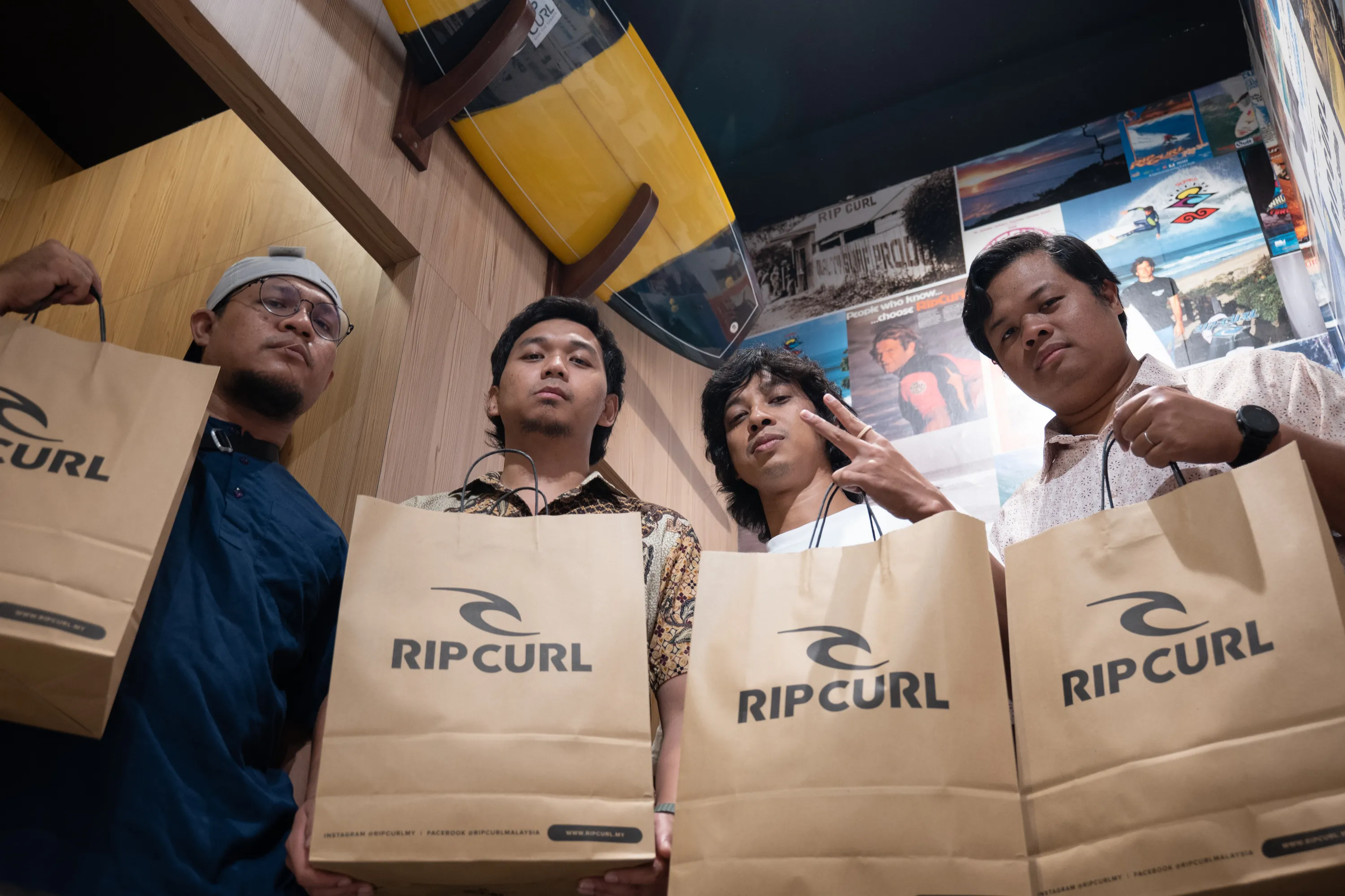 HMGE Artists at Rip Curl Sunway Pyramid